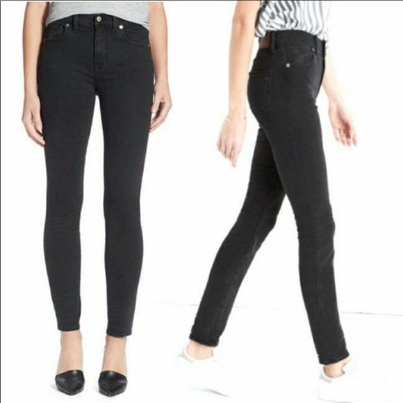 Madewell Denim - Madewell 10” High-Riser skinny skinny jeans 26.